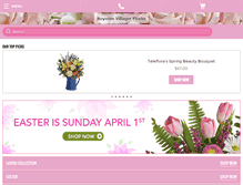 Tablet Screenshot of boyntonflowers.com